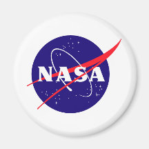 NASA Meatball Logo Refrigerator Magnet