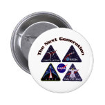 NASA Project Logos Pins