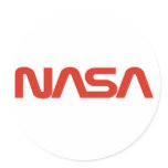 NASA Red Worm Logo