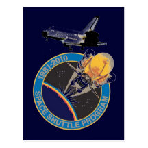 NASA Space Shuttle Program Post Cards