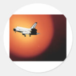 Nasa Space Shuttle Sun Stickers