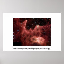 NASA Spitzer Eagle Nebula Print