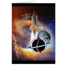 NASA STS-114 Shuttle Mission Roster- 2005 Greeting Card