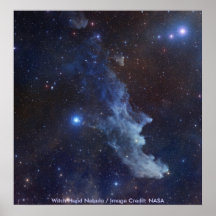 NASA / Witch Head Nebula Print