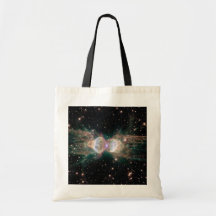 NASAs Ant Nebula Canvas Bags