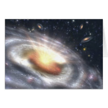 NASAs Bursting with Stars and Black Holes Greeting Cards