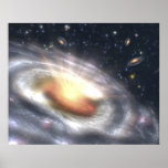 NASAs Bursting with Stars and Black Holes NASA Poster