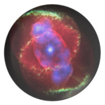 NASAs Cat's Eye Nebula Party Plates