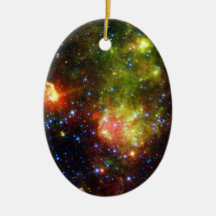 NASAs  Dusty death of a massive star Christmas Tree Ornaments