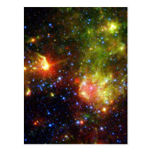 NASAs Dusty death of a massive star Post Cards
