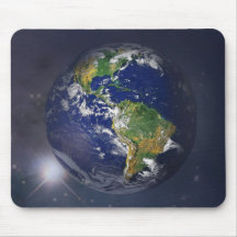 NASAs Earth rising II Mousepads