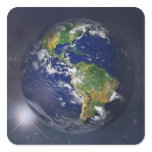 NASAs Earth rising II Stickers