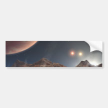 NASAs HD 188753 Bumper Stickers