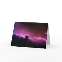 NASAs Horsehead Nebula Greeting Card
