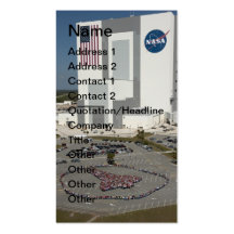 NASAs Human Shuttle Business Card Templates