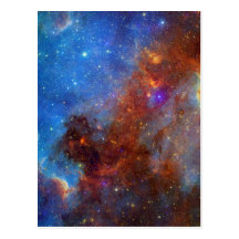 NASAs North American Nebulae Post Card