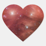 NASAs - Pink Pleiades Heart Sticker