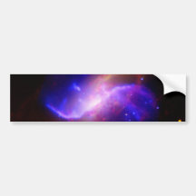 NASAs spiral galaxy M106 Bumper Sticker