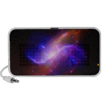 NASAs spiral galaxy M106 Portable Speaker
