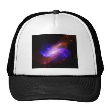 NASAs spiral galaxy M106 Trucker Hats