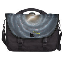 NASAs Sun in the Milky way Commuter Bag
