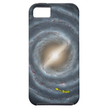 NASAs Sun in the Milky way iPhone 5 Cover