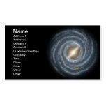 NASAs The Sun in the Milky Way galaxy Business Cards