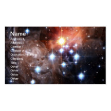 NASAs V838 Monocerotis Business Card Template