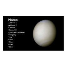 NASAs Venus Business Cards