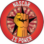 Nascar Is Power Photo Sculpture