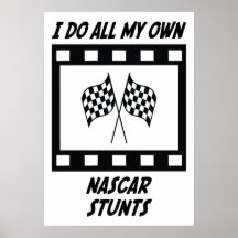 NASCAR Stunts Posters
