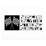 NASCAR Survive Post Card