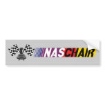 NASCHAIR Bumper Sticker bumper stickers