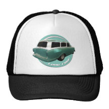 nash long roof seafoam station wagon trucker hat