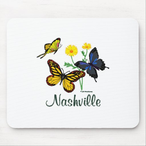 Nashville Butterflies Mousepad