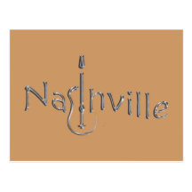 Nashville goldtone cartes postales