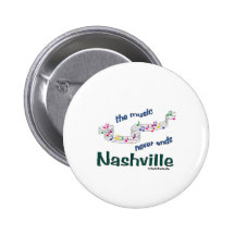 Nashville Music Notes Button