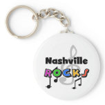 Nashville Rocks Keychain
