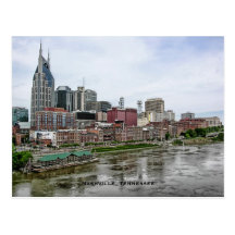 Nashville Skyline Postcard
