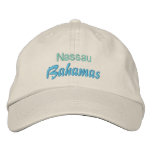 NASSAU, BAHAMAS cap embroidered hats