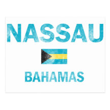 Nassau Bahamas Designs Postcard