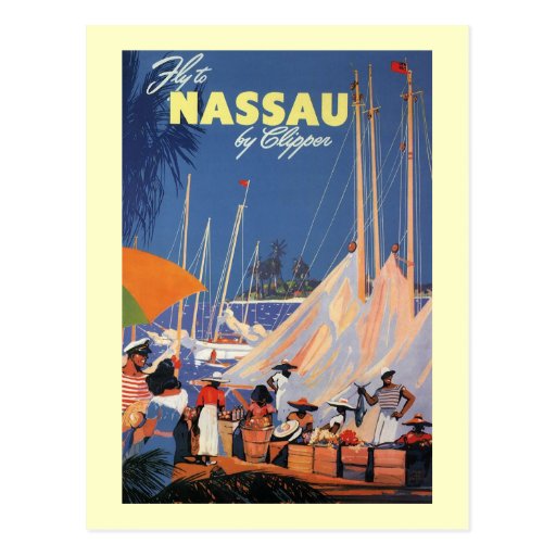 Nassau Bahamas Post Card