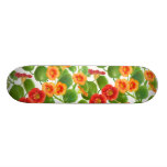 Nasturtium Flower Vines Skateboard