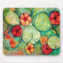 Nasturtium Water Fantasy Mouse Mat