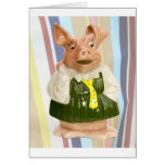 Nat West Piggy Bank Greeting Card