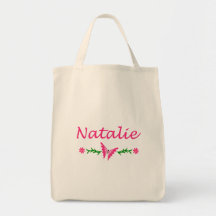 Natalie (Pink Butterfly) Bags