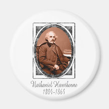 Nathaniel Hawthorne Refrigerator Magnets