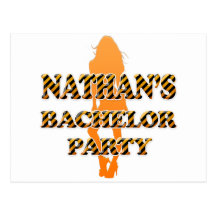 Nathan's Bachelor Party Postcard