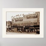 Nathan's Famous Hot Dogs Poster posters