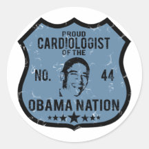 Nation d'Obama de cardiologue Adhésifs